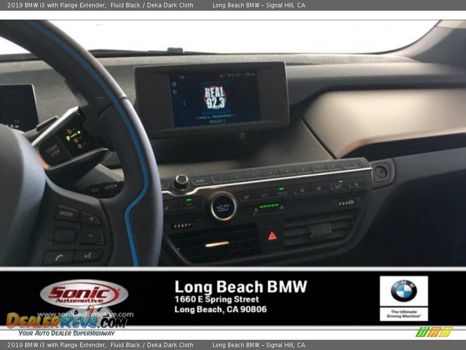 2019 BMW i3 with Range Extender Fluid Black / Deka Dark Cloth Photo #5