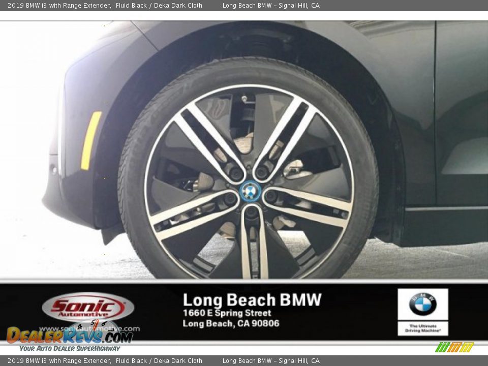 2019 BMW i3 with Range Extender Fluid Black / Deka Dark Cloth Photo #9