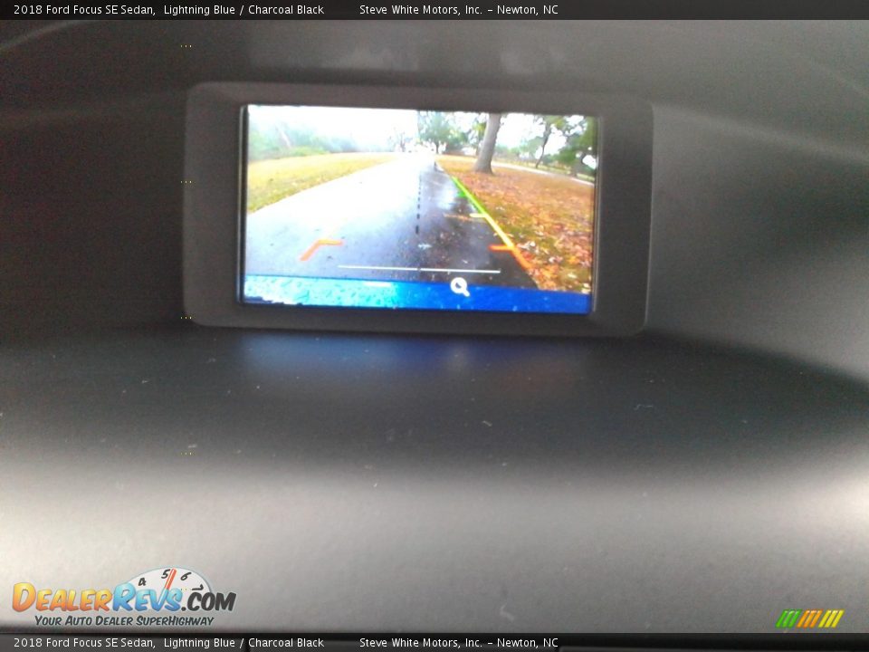 2018 Ford Focus SE Sedan Lightning Blue / Charcoal Black Photo #21