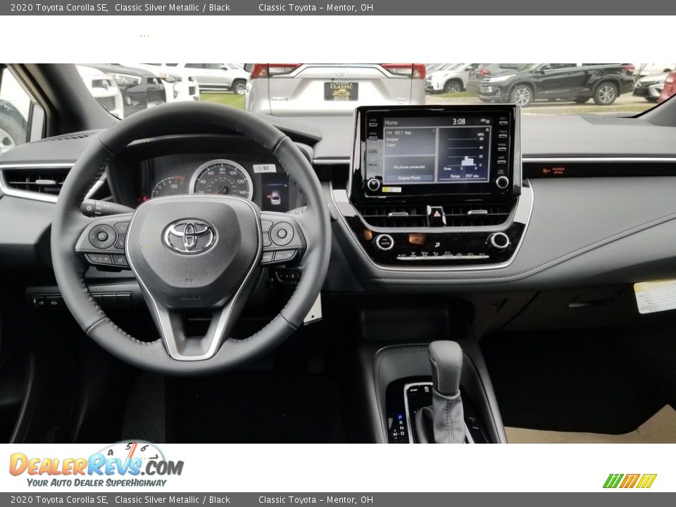 2020 Toyota Corolla SE Classic Silver Metallic / Black Photo #4