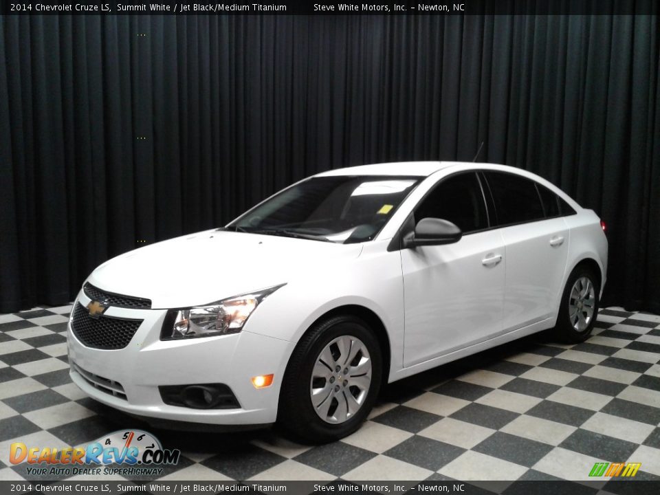 2014 Chevrolet Cruze LS Summit White / Jet Black/Medium Titanium Photo #2
