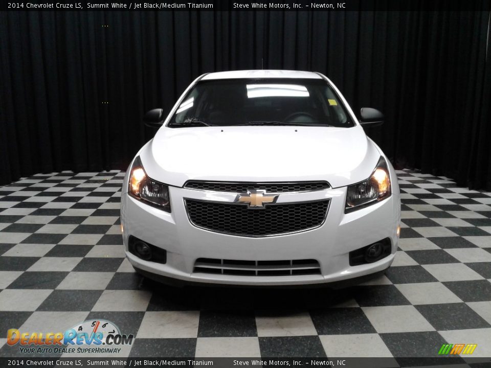 2014 Chevrolet Cruze LS Summit White / Jet Black/Medium Titanium Photo #3