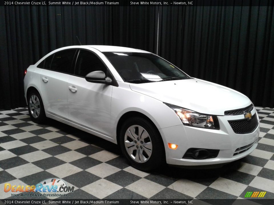 2014 Chevrolet Cruze LS Summit White / Jet Black/Medium Titanium Photo #4