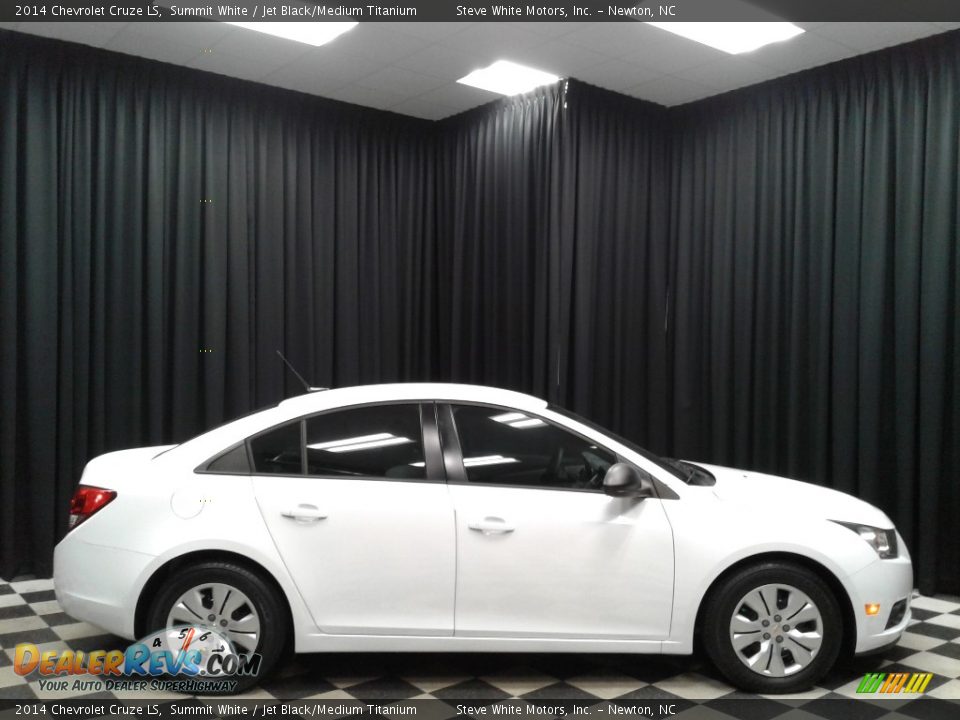 2014 Chevrolet Cruze LS Summit White / Jet Black/Medium Titanium Photo #5