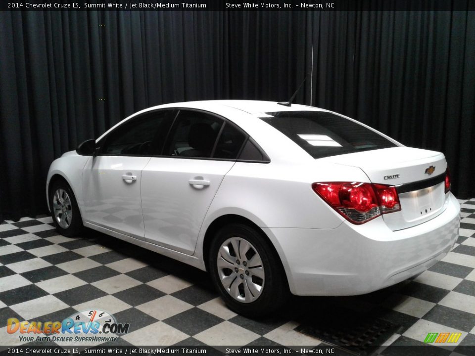 2014 Chevrolet Cruze LS Summit White / Jet Black/Medium Titanium Photo #8