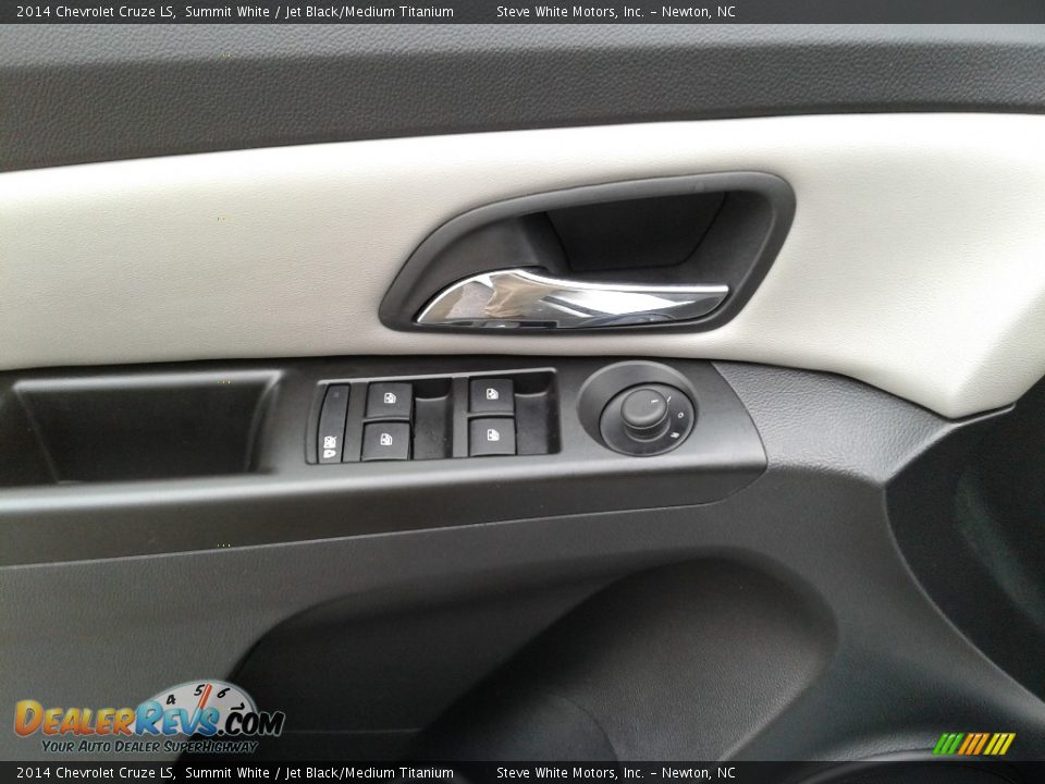 2014 Chevrolet Cruze LS Summit White / Jet Black/Medium Titanium Photo #9