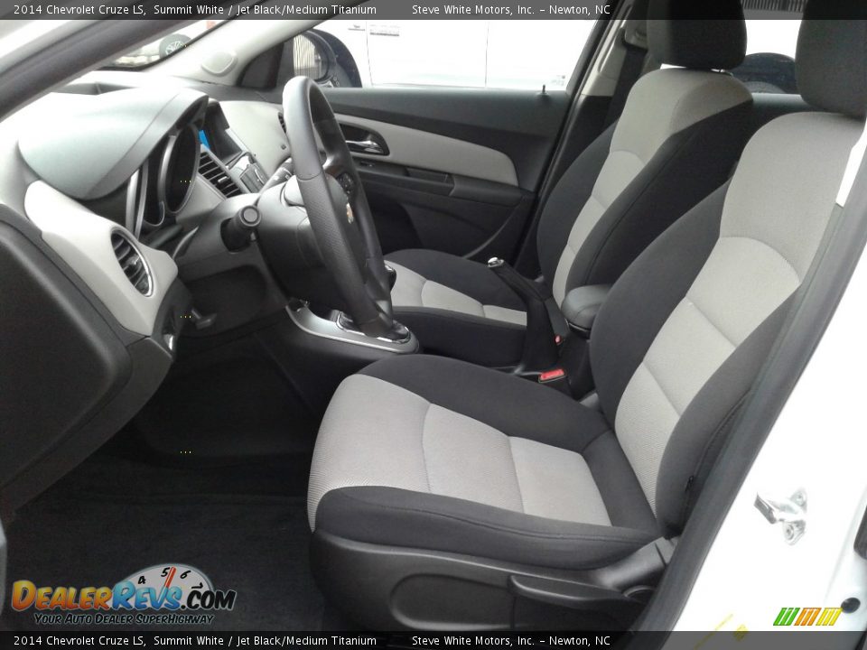 2014 Chevrolet Cruze LS Summit White / Jet Black/Medium Titanium Photo #10