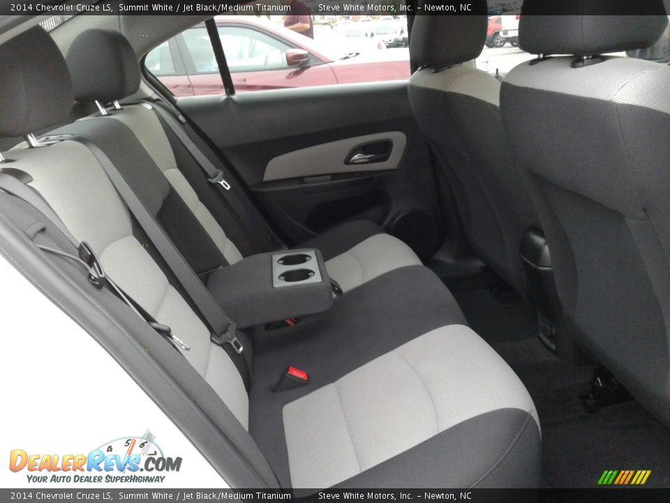 2014 Chevrolet Cruze LS Summit White / Jet Black/Medium Titanium Photo #13