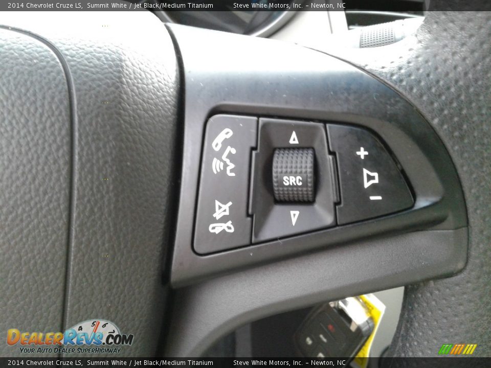 2014 Chevrolet Cruze LS Summit White / Jet Black/Medium Titanium Photo #16