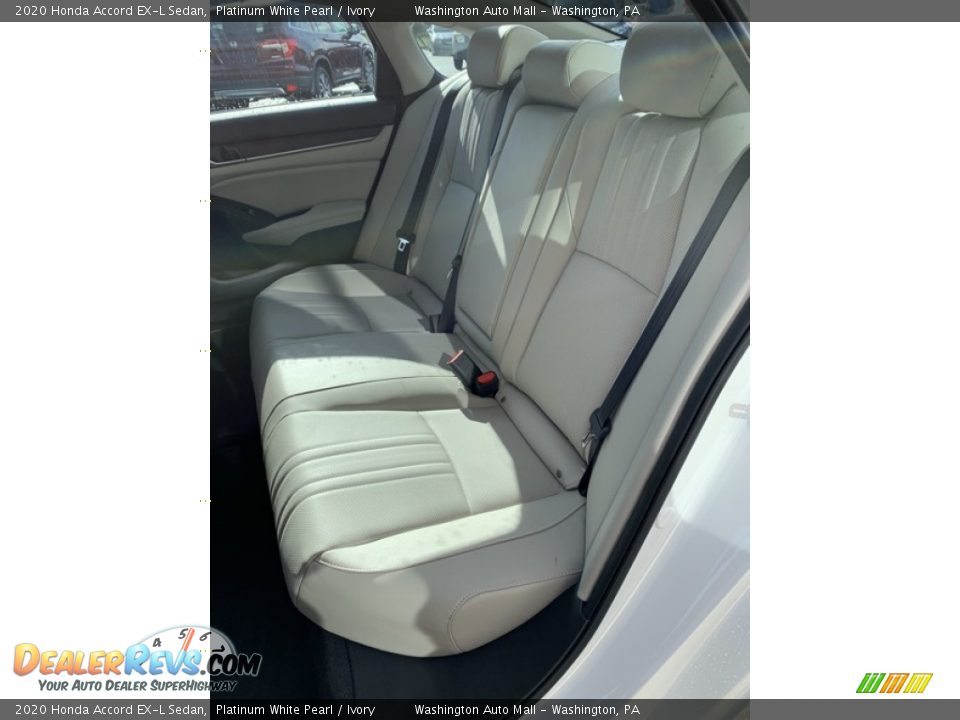 2020 Honda Accord EX-L Sedan Platinum White Pearl / Ivory Photo #18