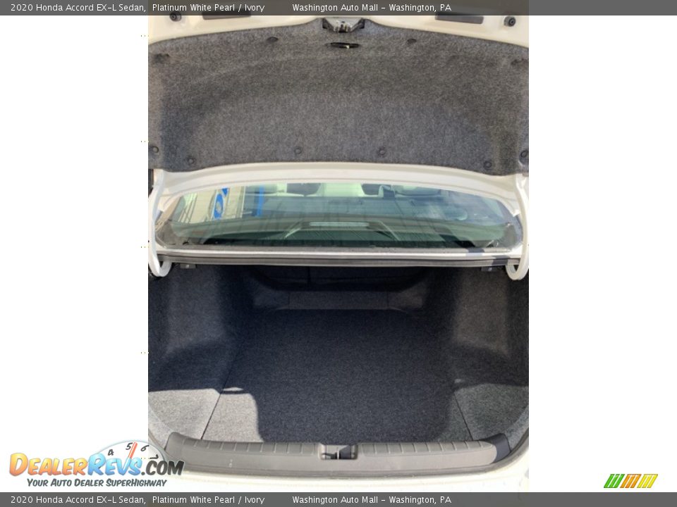 2020 Honda Accord EX-L Sedan Platinum White Pearl / Ivory Photo #21