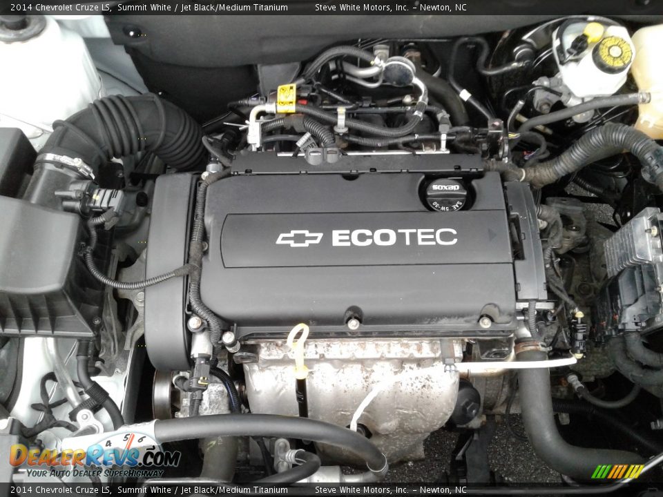 2014 Chevrolet Cruze LS Summit White / Jet Black/Medium Titanium Photo #24