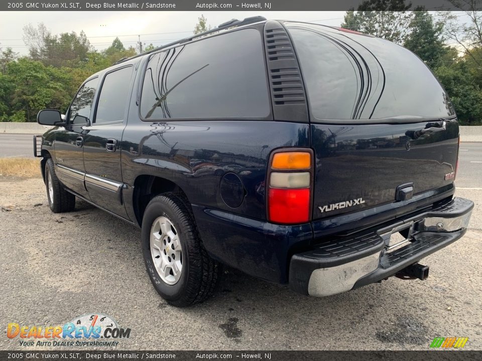 2005 GMC Yukon XL SLT Deep Blue Metallic / Sandstone Photo #5