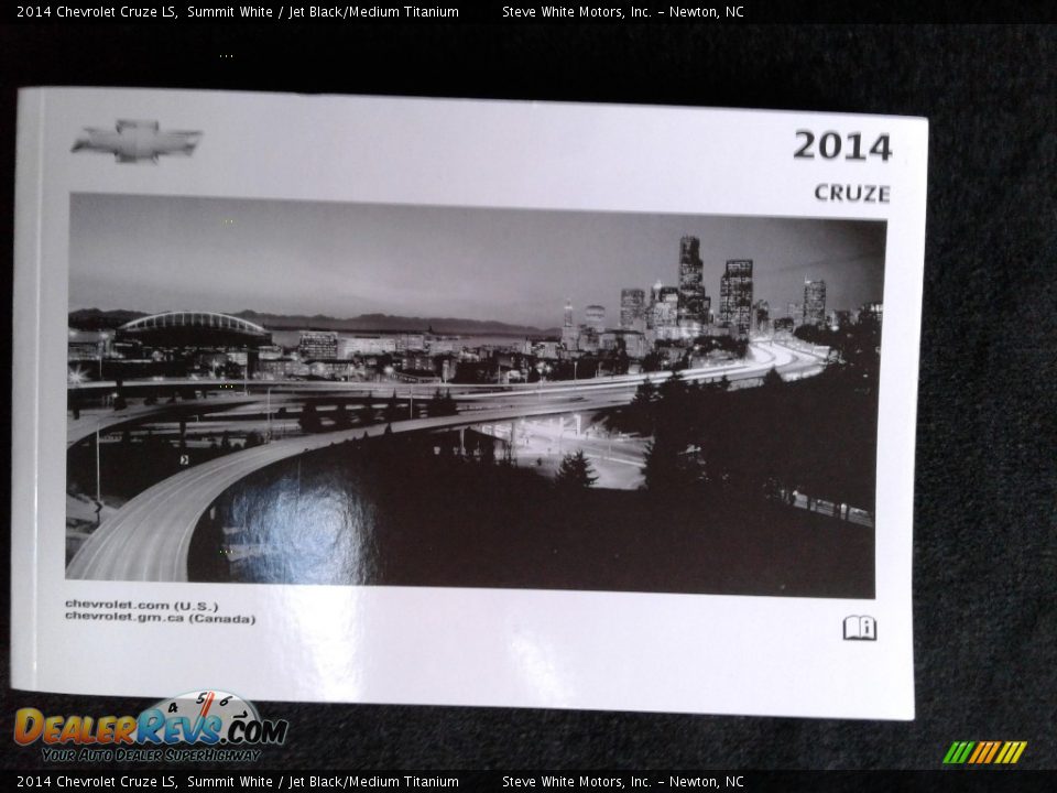2014 Chevrolet Cruze LS Summit White / Jet Black/Medium Titanium Photo #26