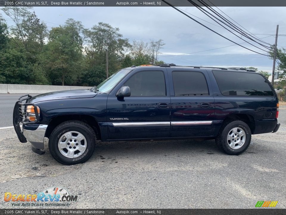 2005 GMC Yukon XL SLT Deep Blue Metallic / Sandstone Photo #6