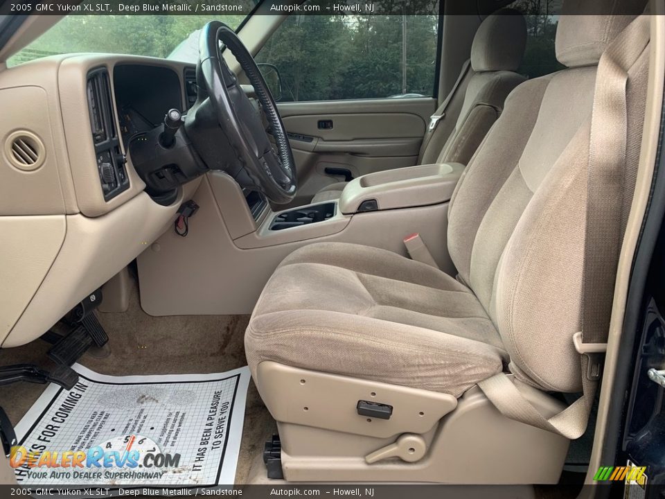 2005 GMC Yukon XL SLT Deep Blue Metallic / Sandstone Photo #10