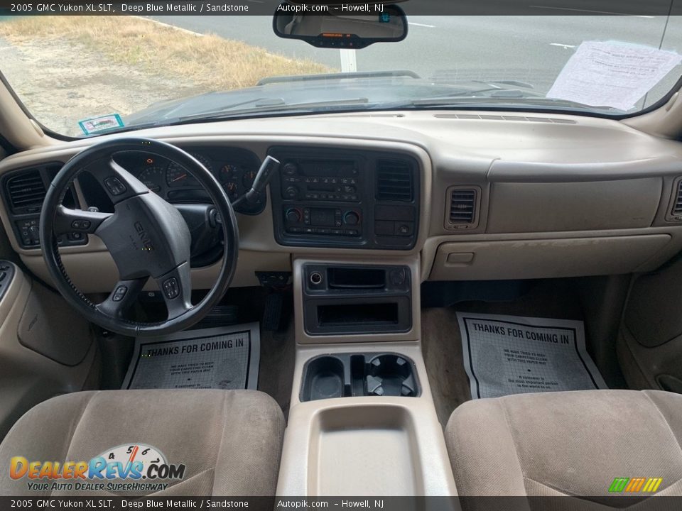 2005 GMC Yukon XL SLT Deep Blue Metallic / Sandstone Photo #15