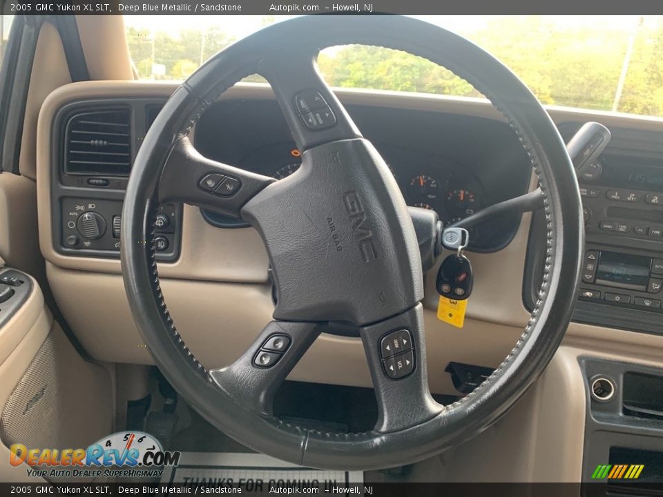 2005 GMC Yukon XL SLT Deep Blue Metallic / Sandstone Photo #17