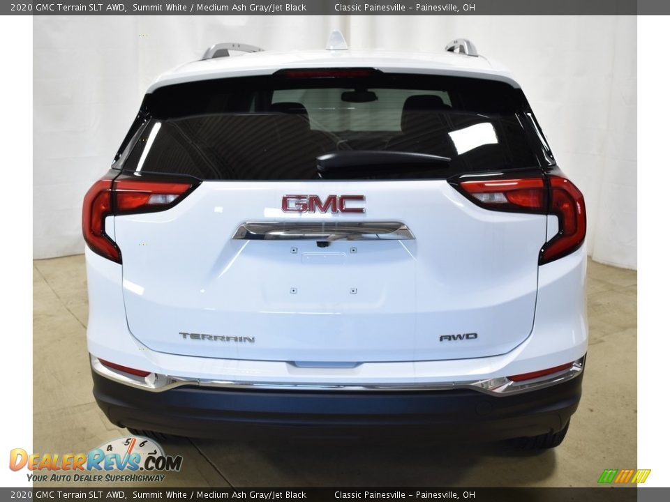 2020 GMC Terrain SLT AWD Summit White / Medium Ash Gray/Jet Black Photo #3