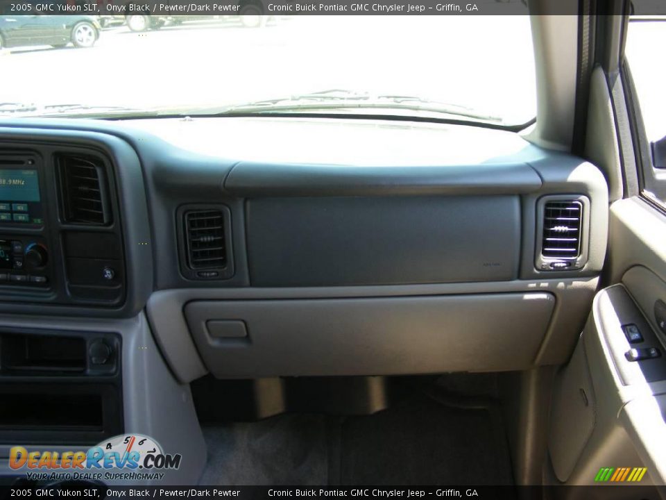 2005 GMC Yukon SLT Onyx Black / Pewter/Dark Pewter Photo #23