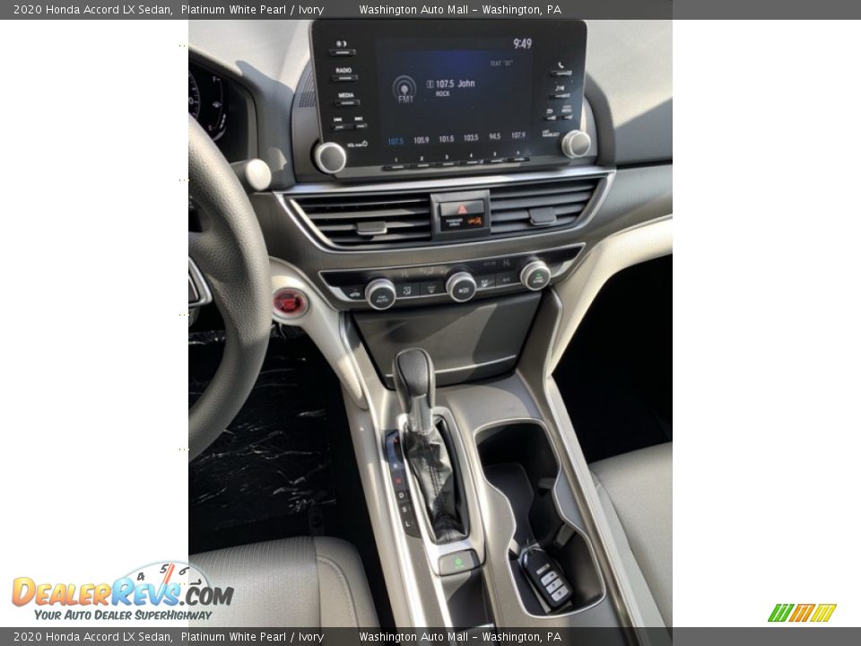Controls of 2020 Honda Accord LX Sedan Photo #30