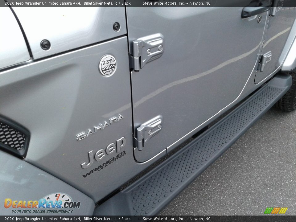 2020 Jeep Wrangler Unlimited Sahara 4x4 Billet Silver Metallic / Black Photo #31