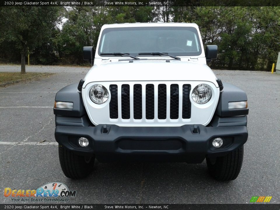 2020 Jeep Gladiator Sport 4x4 Bright White / Black Photo #3