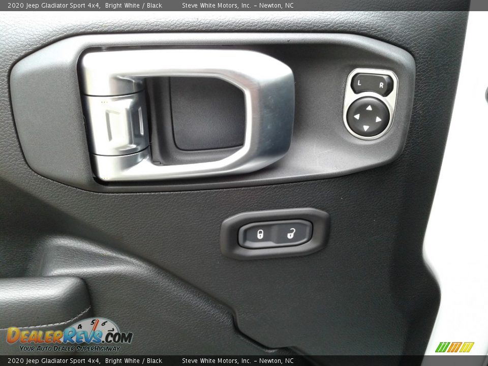 2020 Jeep Gladiator Sport 4x4 Bright White / Black Photo #9