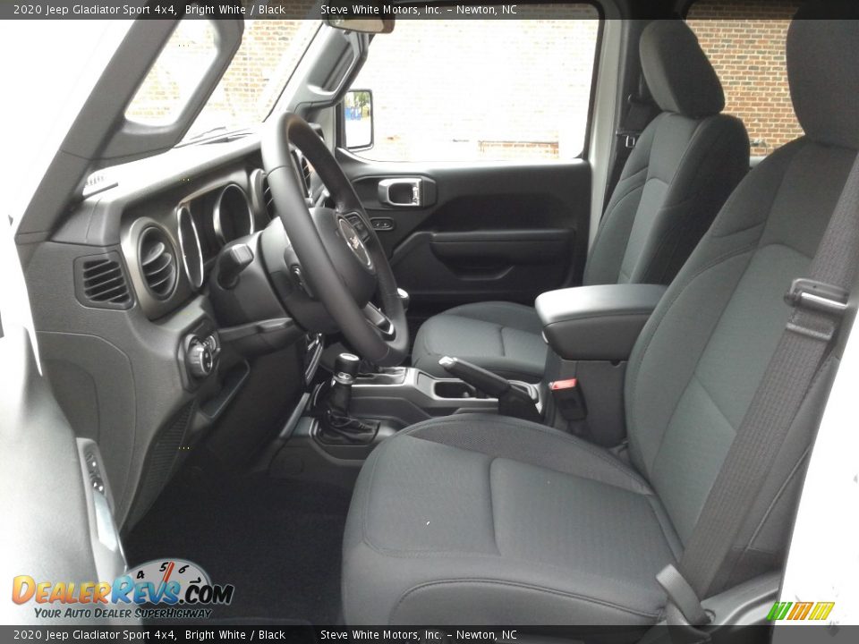 2020 Jeep Gladiator Sport 4x4 Bright White / Black Photo #10