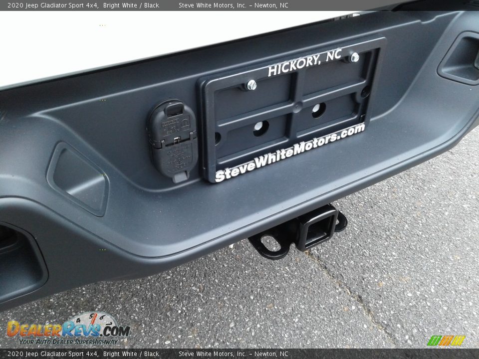 2020 Jeep Gladiator Sport 4x4 Bright White / Black Photo #13