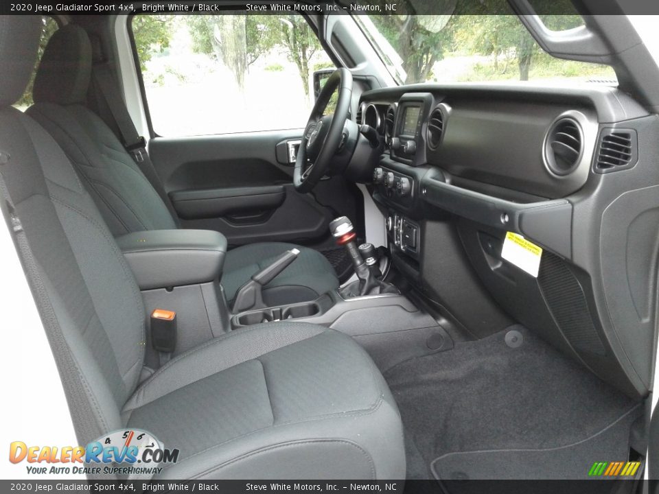 2020 Jeep Gladiator Sport 4x4 Bright White / Black Photo #15