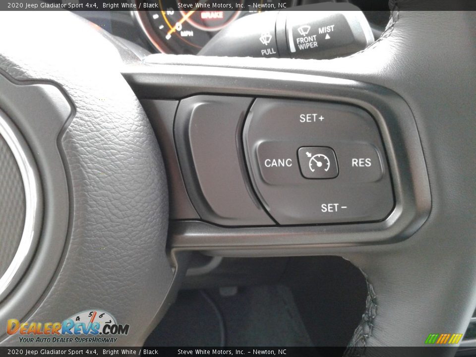 2020 Jeep Gladiator Sport 4x4 Bright White / Black Photo #18