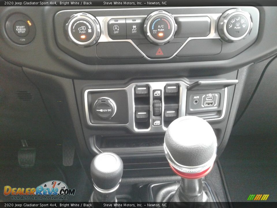 2020 Jeep Gladiator Sport 4x4 Bright White / Black Photo #23
