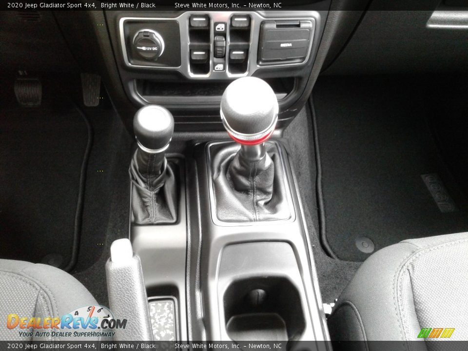 2020 Jeep Gladiator Sport 4x4 Bright White / Black Photo #24