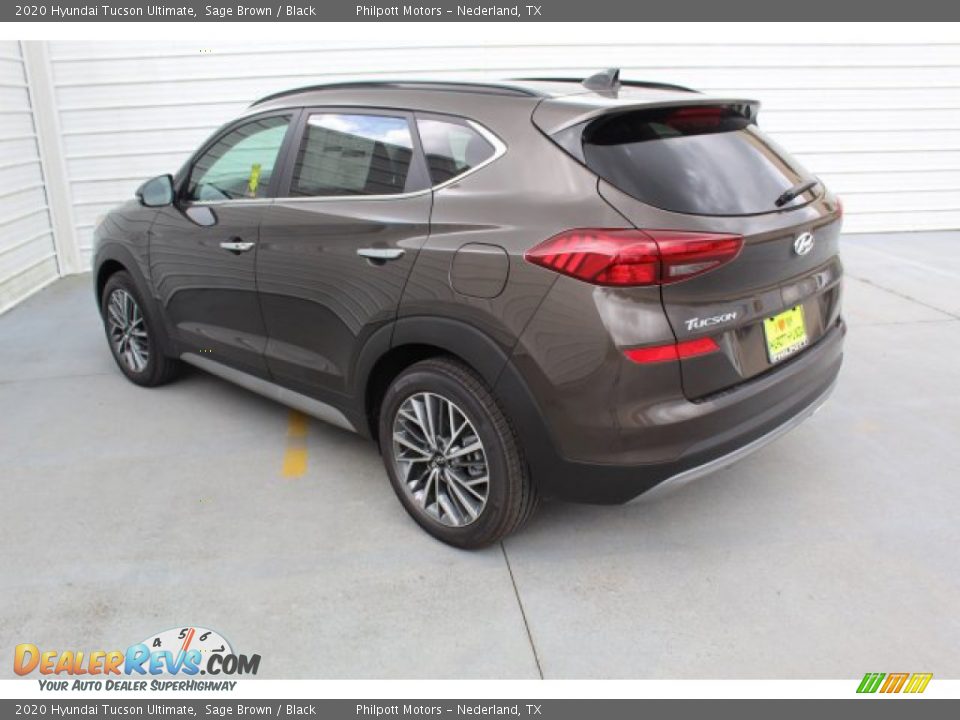 2020 Hyundai Tucson Ultimate Sage Brown / Black Photo #6