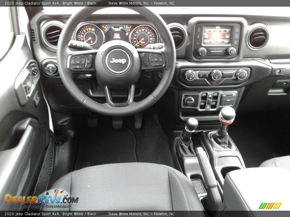 2020 Jeep Gladiator Sport 4x4 Bright White / Black Photo #26