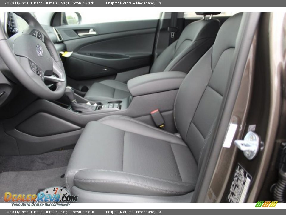 2020 Hyundai Tucson Ultimate Sage Brown / Black Photo #10