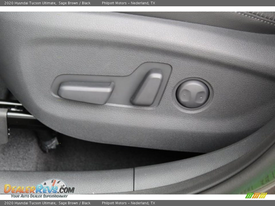 2020 Hyundai Tucson Ultimate Sage Brown / Black Photo #11