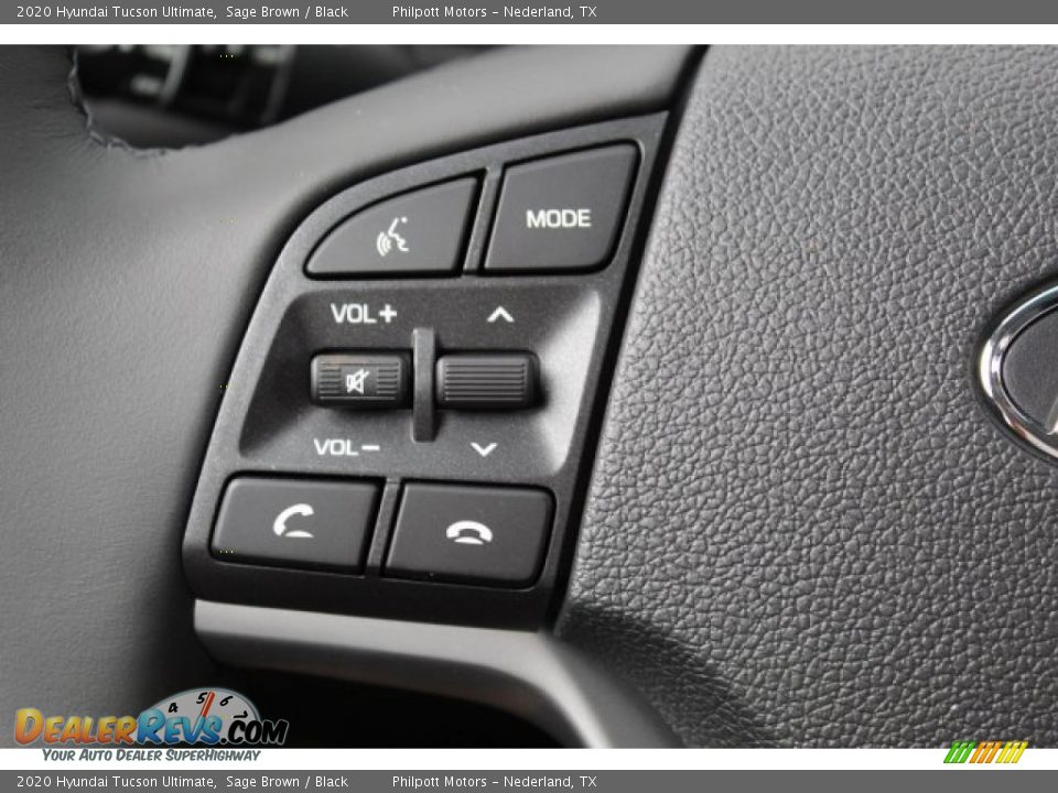 2020 Hyundai Tucson Ultimate Sage Brown / Black Photo #12