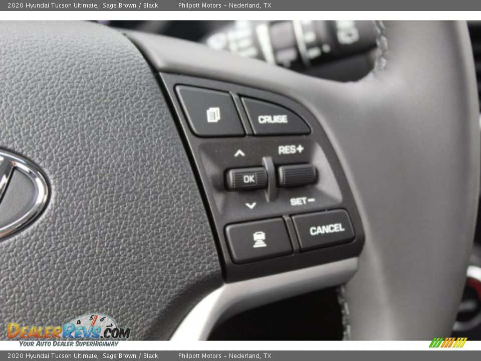 2020 Hyundai Tucson Ultimate Sage Brown / Black Photo #13