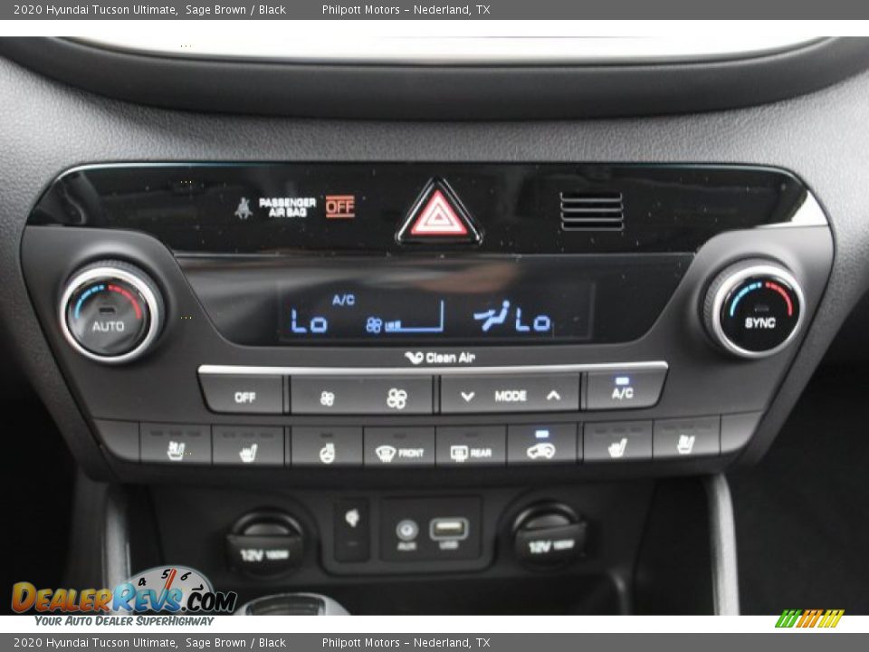 2020 Hyundai Tucson Ultimate Sage Brown / Black Photo #17