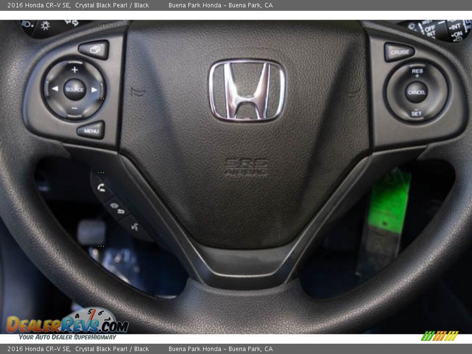2016 Honda CR-V SE Crystal Black Pearl / Black Photo #14