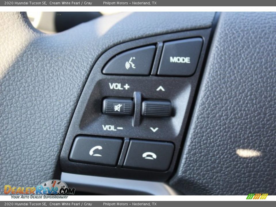 2020 Hyundai Tucson SE Cream White Pearl / Gray Photo #11