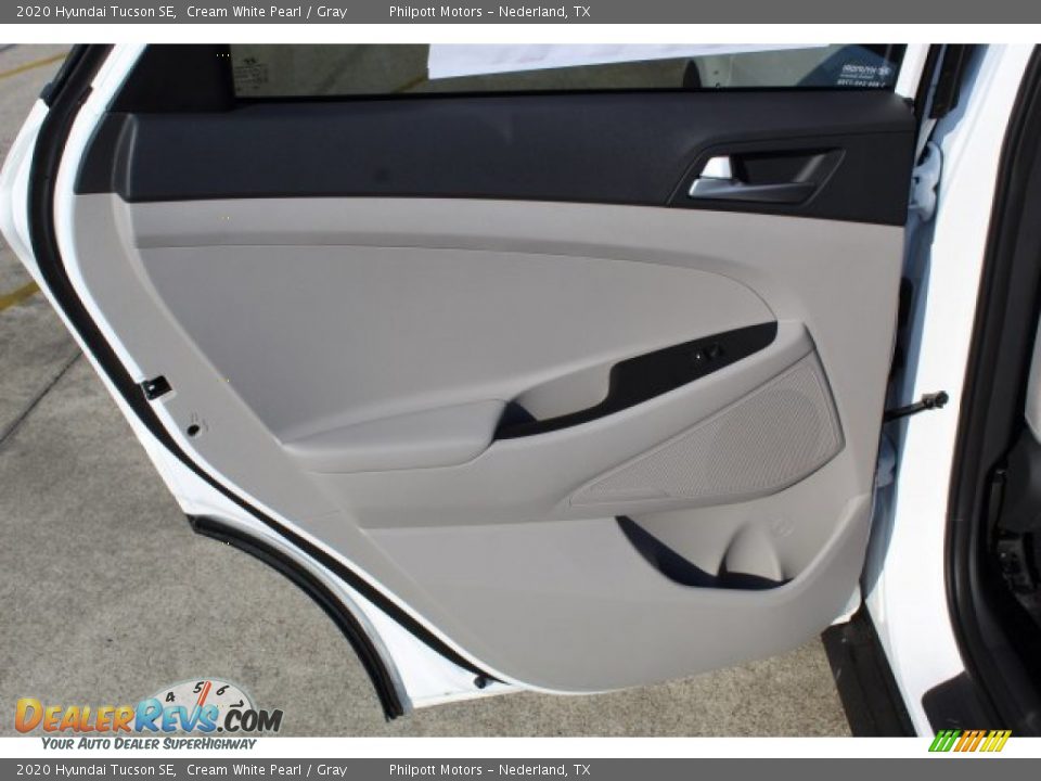 2020 Hyundai Tucson SE Cream White Pearl / Gray Photo #18