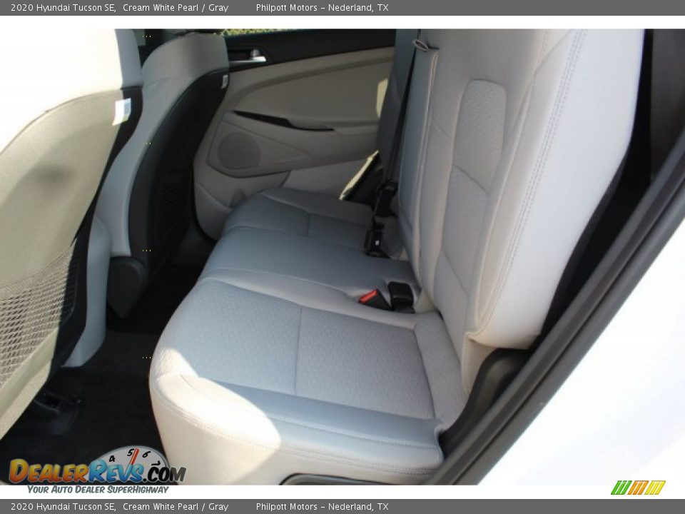 2020 Hyundai Tucson SE Cream White Pearl / Gray Photo #19