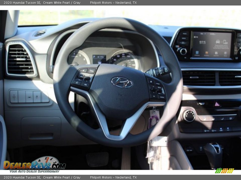 2020 Hyundai Tucson SE Cream White Pearl / Gray Photo #21
