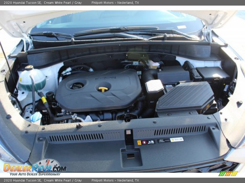 2020 Hyundai Tucson SE Cream White Pearl / Gray Photo #23