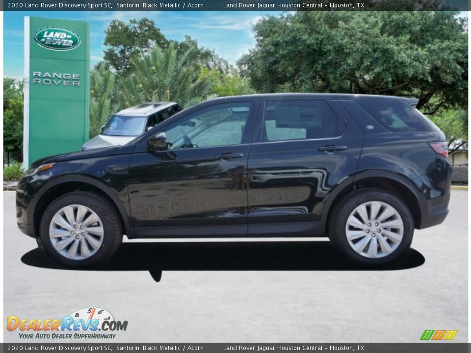 2020 Land Rover Discovery Sport SE Santorini Black Metallic / Acorn Photo #3