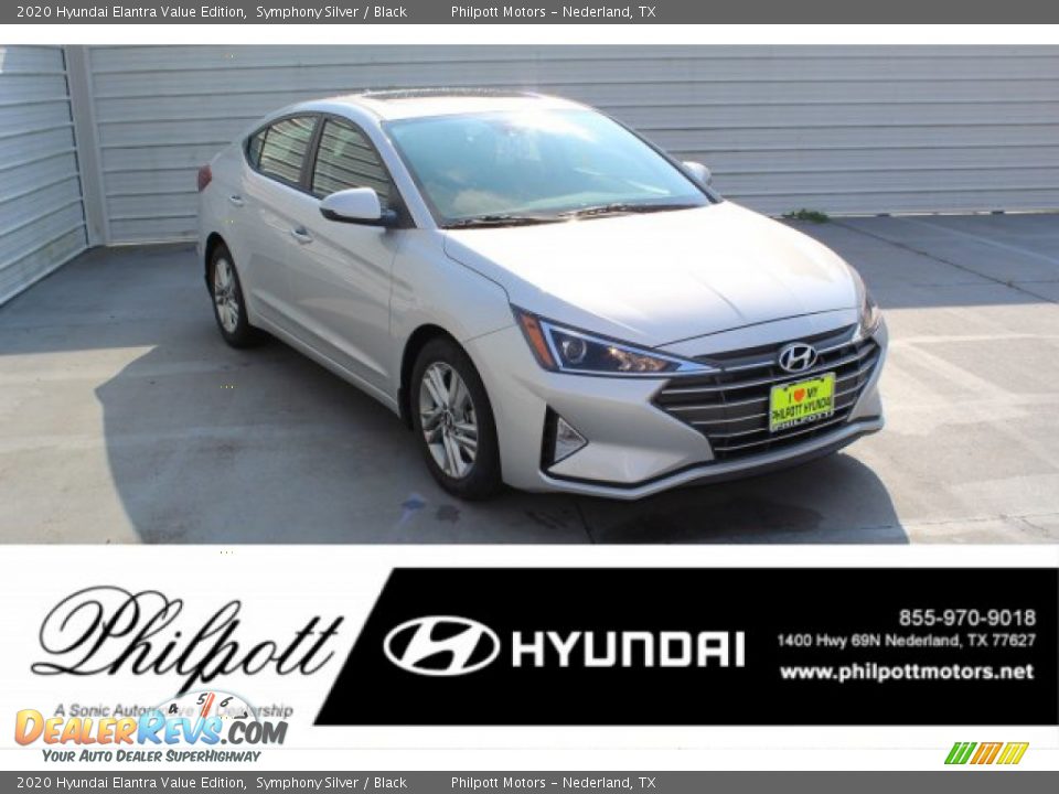 2020 Hyundai Elantra Value Edition Symphony Silver / Black Photo #1