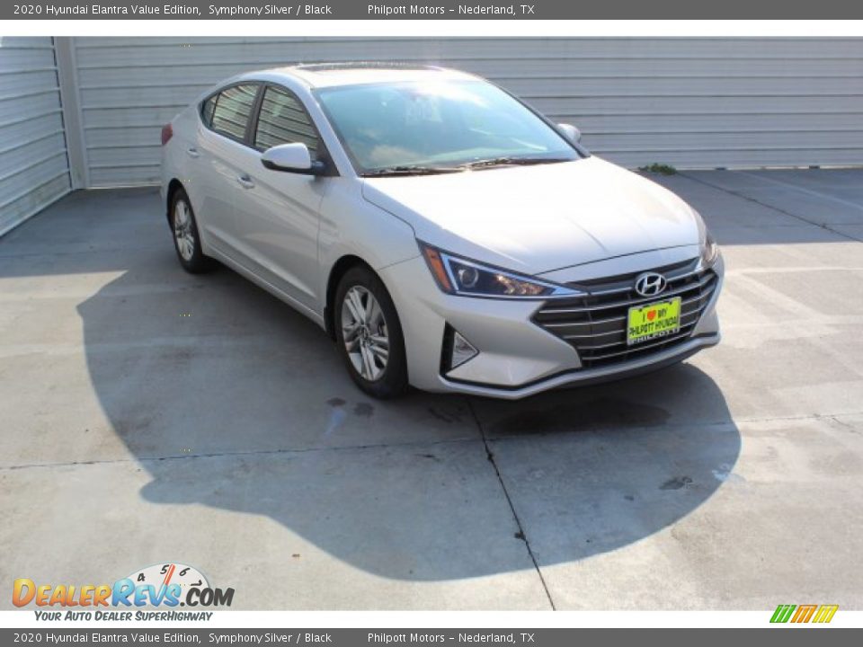 2020 Hyundai Elantra Value Edition Symphony Silver / Black Photo #2